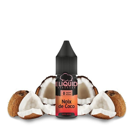 Elektromos cigi Noix de coco  Eliquid France 10 ml Kókusz