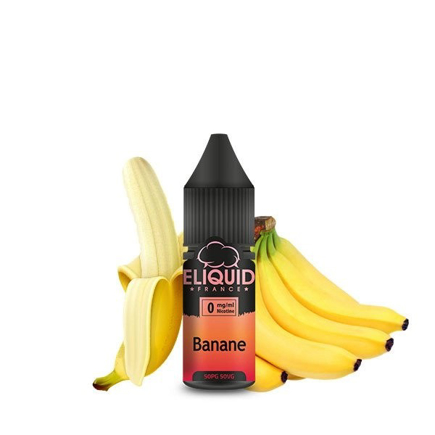 Elektromos cigi Banane Eliquid France 10 ml Banán