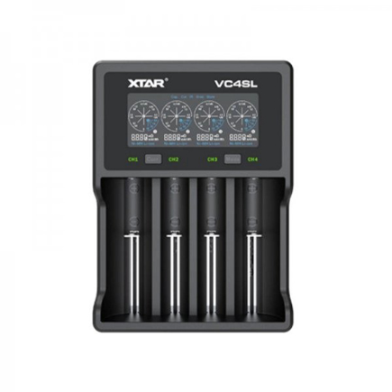Elektromos cigi Xtar VC4SL Akkutöltő  Li-ion, Ni-MH, Ni-CD