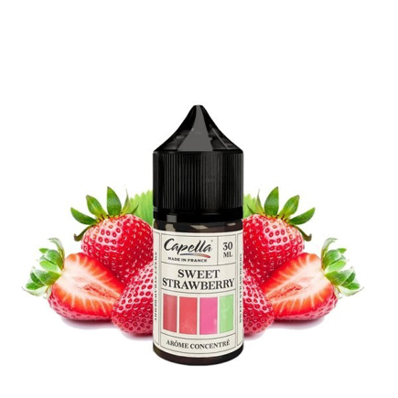 Elektromos cigi Capella Sweet Strawberry aroma 30ml